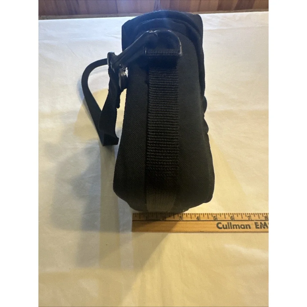 Vintage KOA Black Padded Nylon Camera Bag With Strap And Inside Divider
